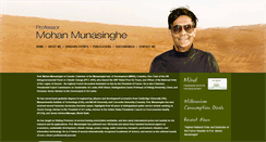 Desktop Screenshot of mohanmunasinghe.com