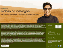 Tablet Screenshot of mohanmunasinghe.com